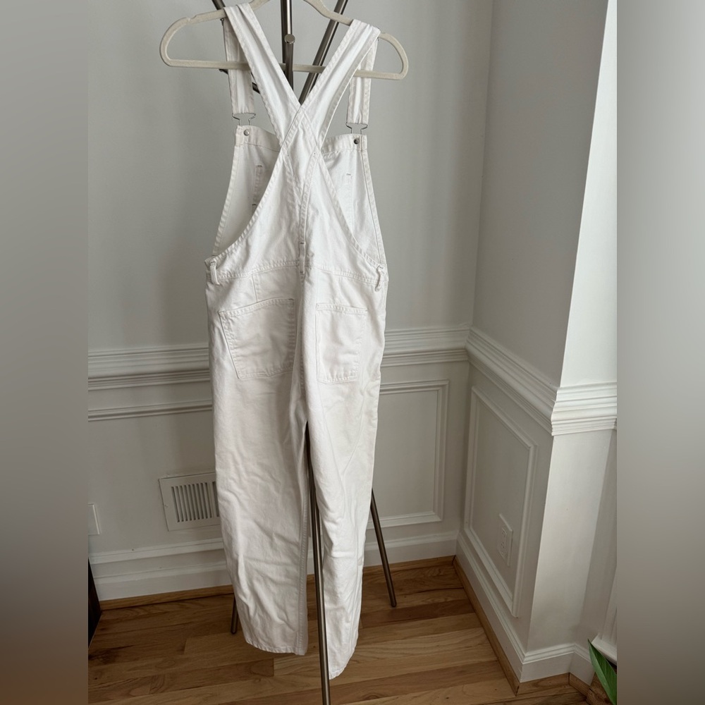 We The Free White Women’s Denim Overalls - Picture 6 of 9